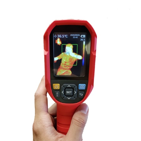 VIVIDIA Thermal Imaging Camera for Detecting EBT, 86-113°F, 200x150, 2.8" LCD 220K